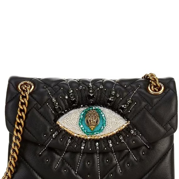 Kurt Geiger Handbags - Kurt Geiger Leather Mini Kensington Eye Shoulder Bag